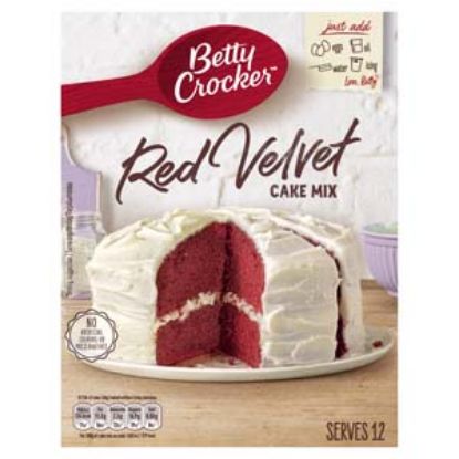 Picture of Betty Crocker Red Velvet Cake Mix 425g x6